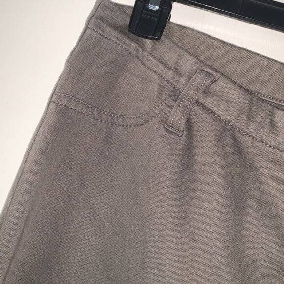 Faded Glory Womens Stretch Pants XL/16-18 Gray Casual Wear Polyester Blend - Picture 3 of 10